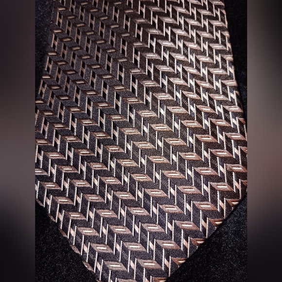 Stafford handmade 100% men's silk tie - Picture 1 of 4